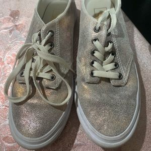 Glitter sneakers vans women